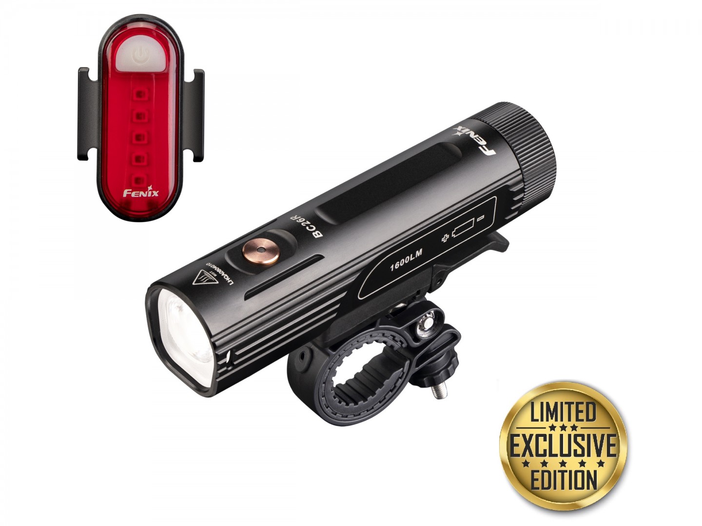 Fenix BC26R Set - Lanternă bicicletă & BC05R V2.0 - Lanternă bicicletă de spate Fenix BC26R Set - Lanternă bicicletă & BC05R V2.0 - Lanternă bicicletă de spate